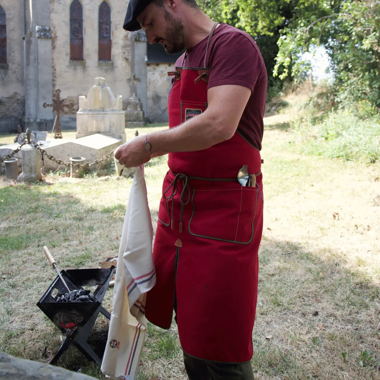 Torchon LCF en utilisation par Etienne Rozes