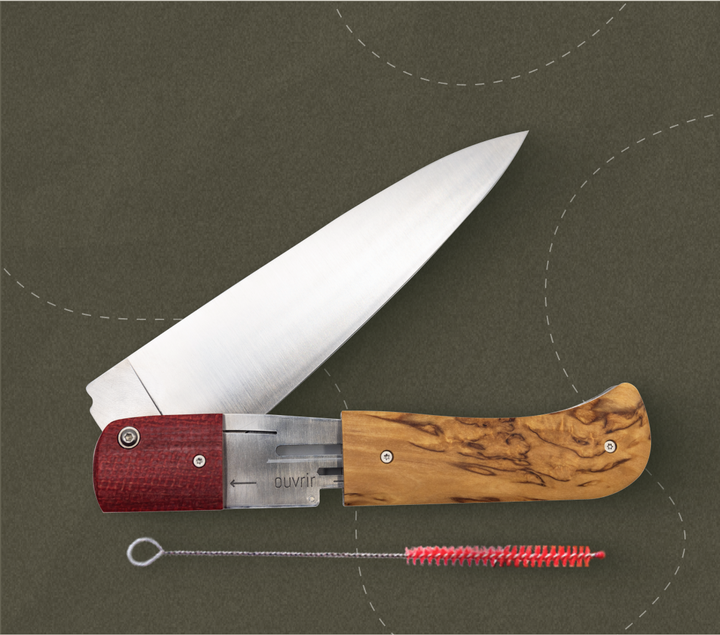 Esperluète - Le véritable couteau de cuisine nomade