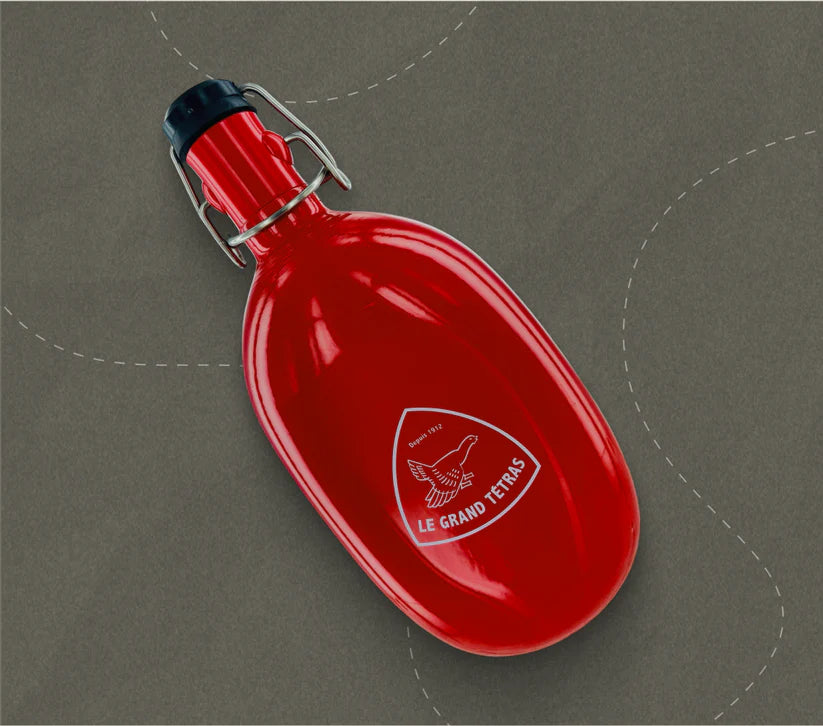Gourde Vintage Rouge - Le Grand Tétras