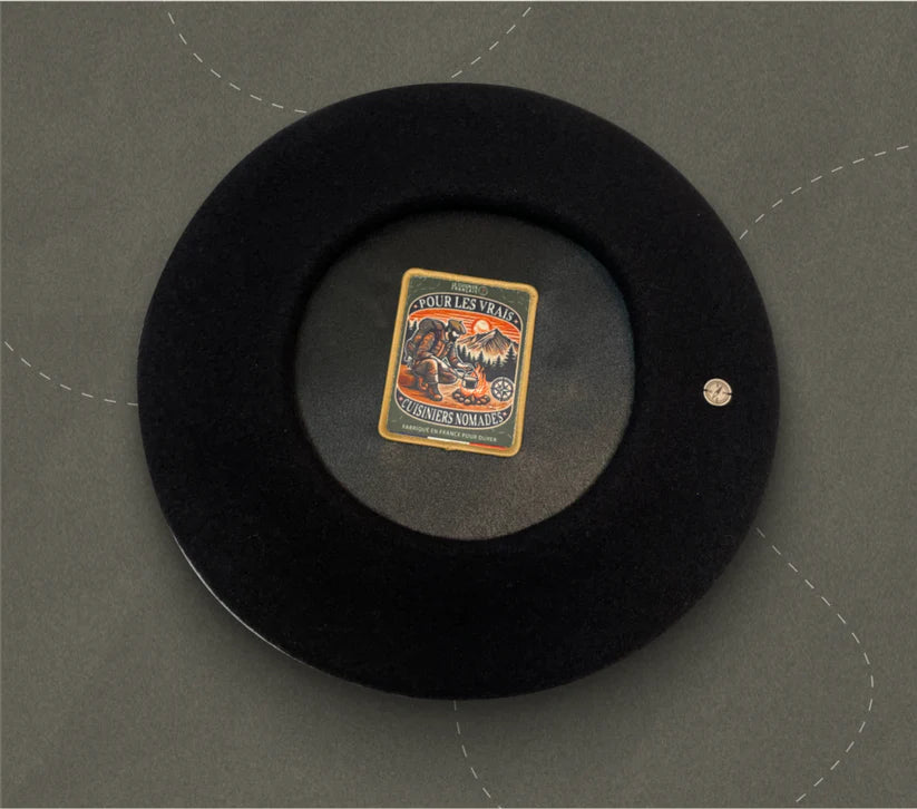 Béret du Cuisinier Français L’icône du feu et du goût