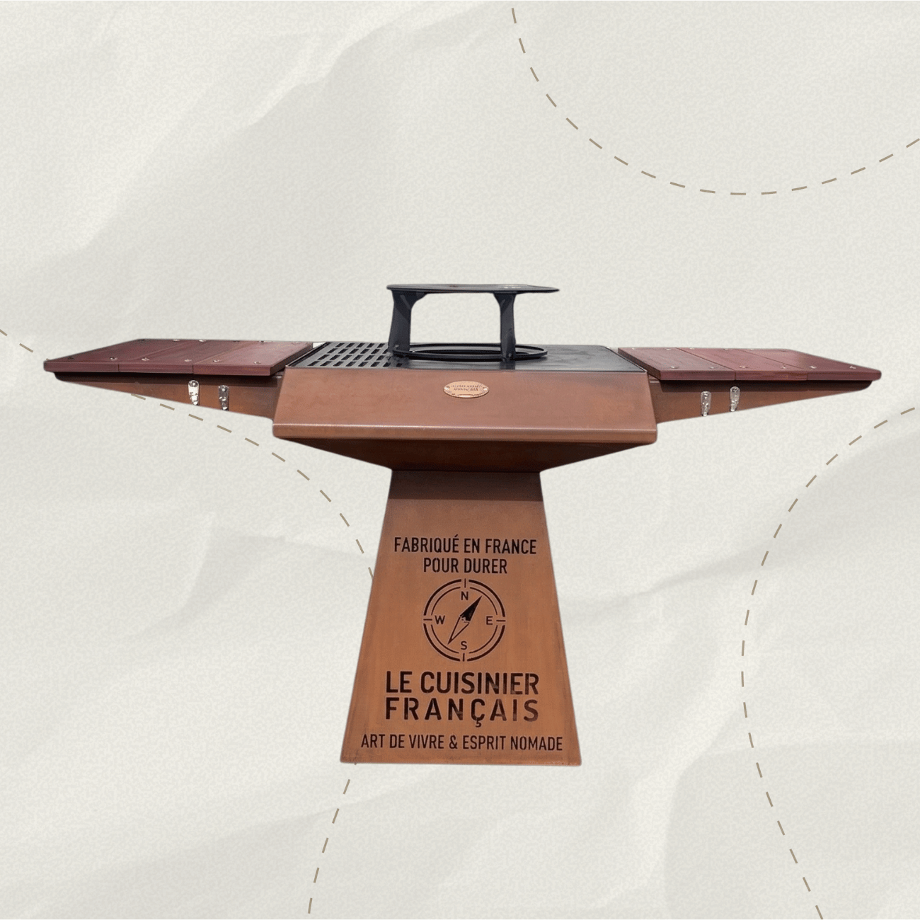 Braséro “Famille” Plancha - Grill