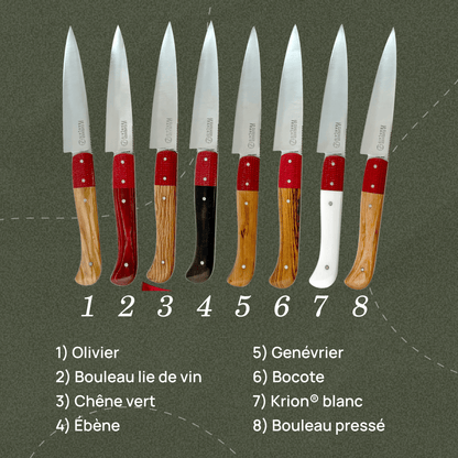 Esperluète de Table - couteau à viande d'exception