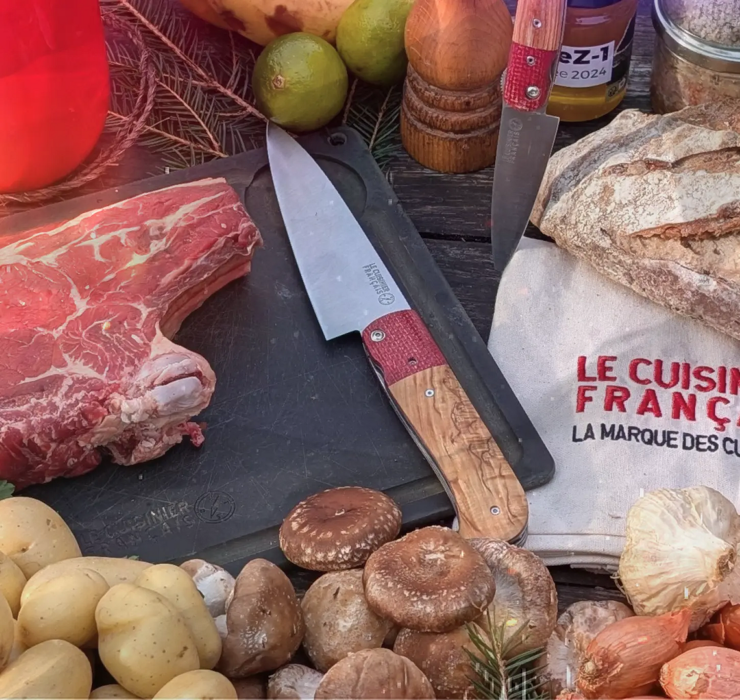 Esperluète - Le véritable couteau de cuisine nomade