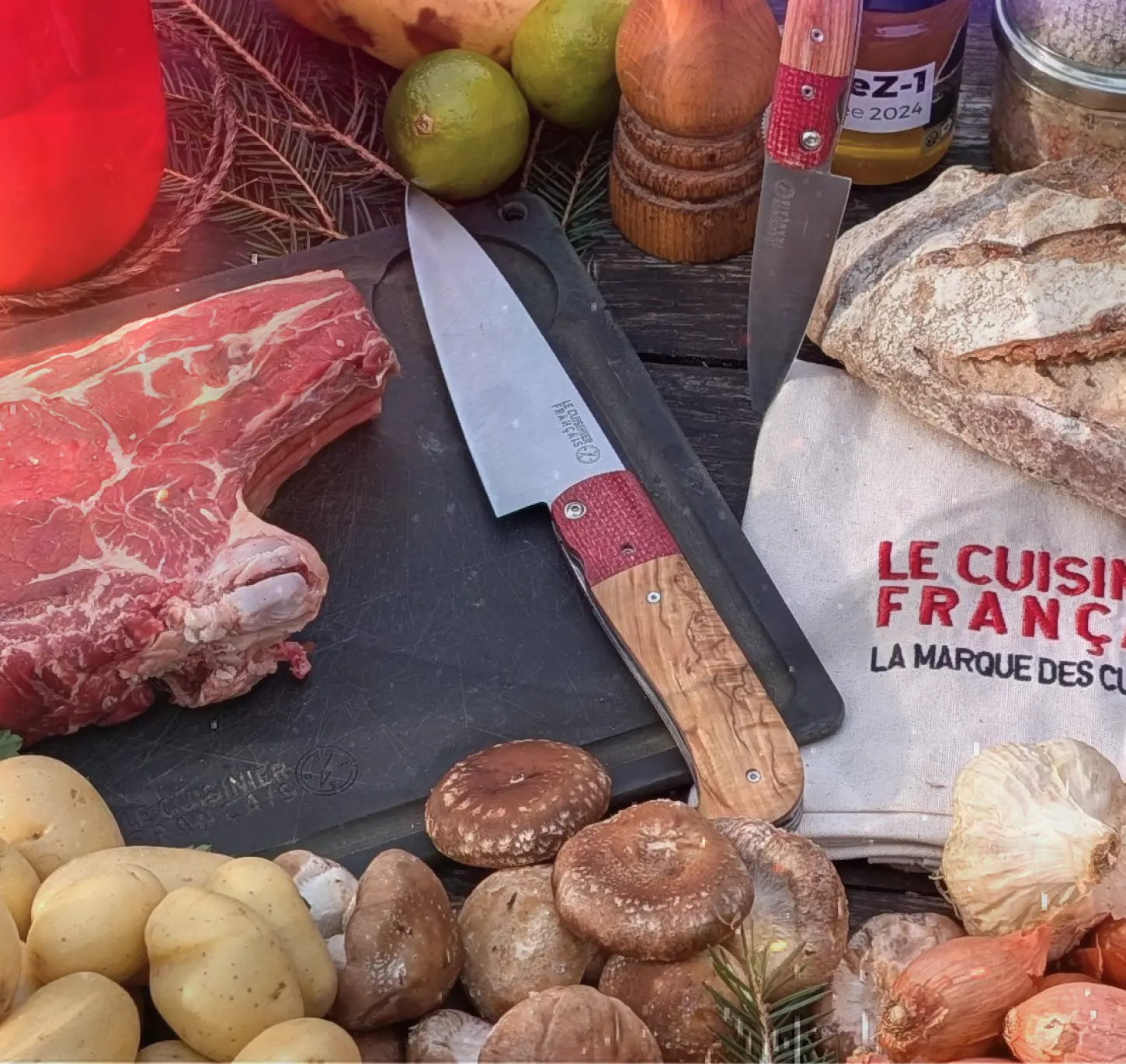 Esperluète - Le véritable couteau de cuisine nomade
