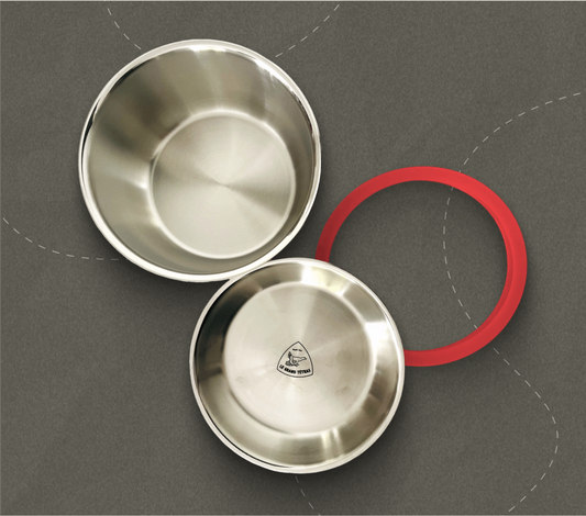 Popote Gamelle 2-en-1 - le duo malin du feu de camp