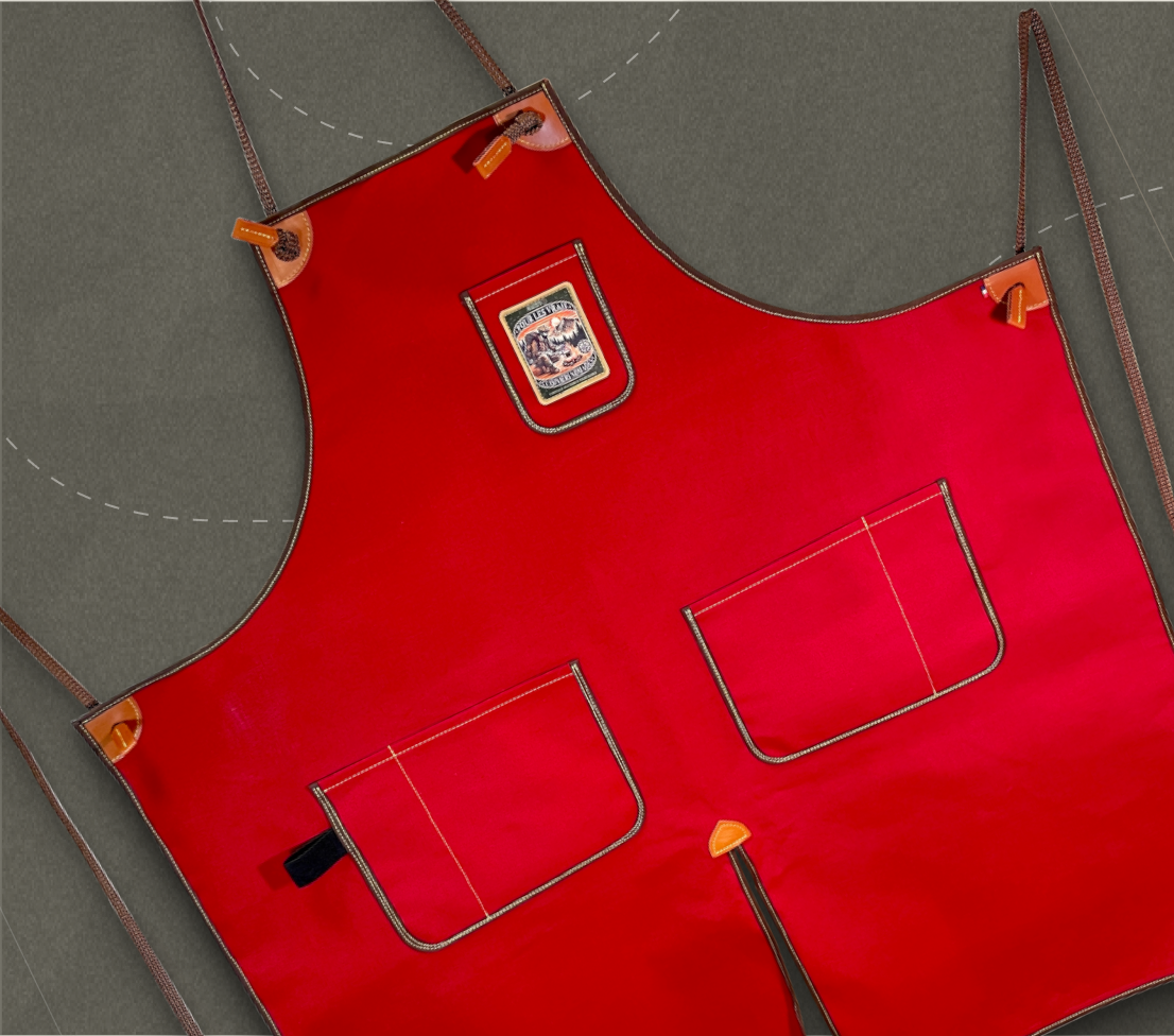 Tablier LCF - compagnon de feu et de fourneaux