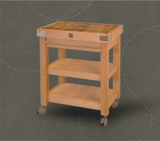 La desserte billot - un meuble d’atelier, taillé pour l’action