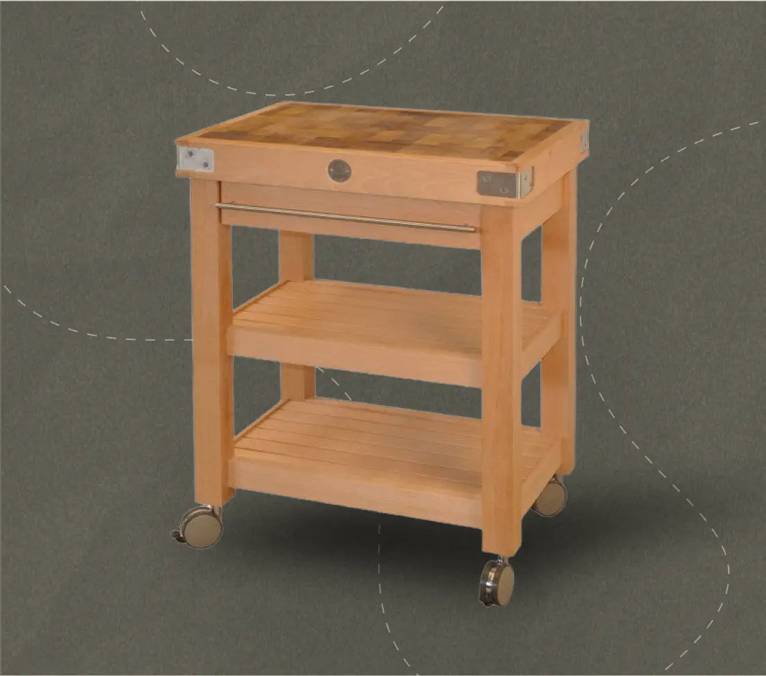 Desserte LCF en bois 