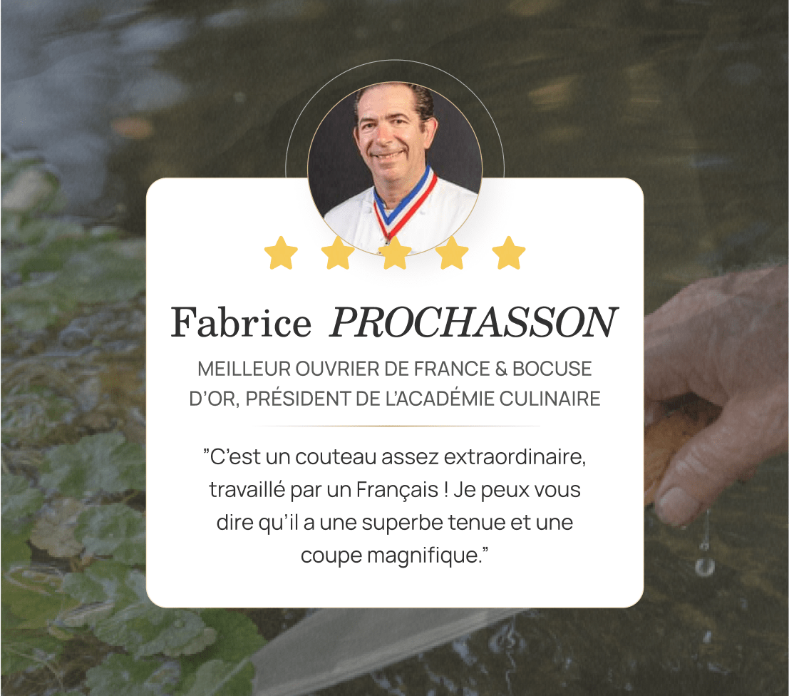 Esperluète - Le véritable couteau de cuisine nomade