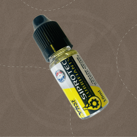 Lubrifiant technique Siprotec certifié NSF pour la protection durable des lames et mécanismes de coutellerie.