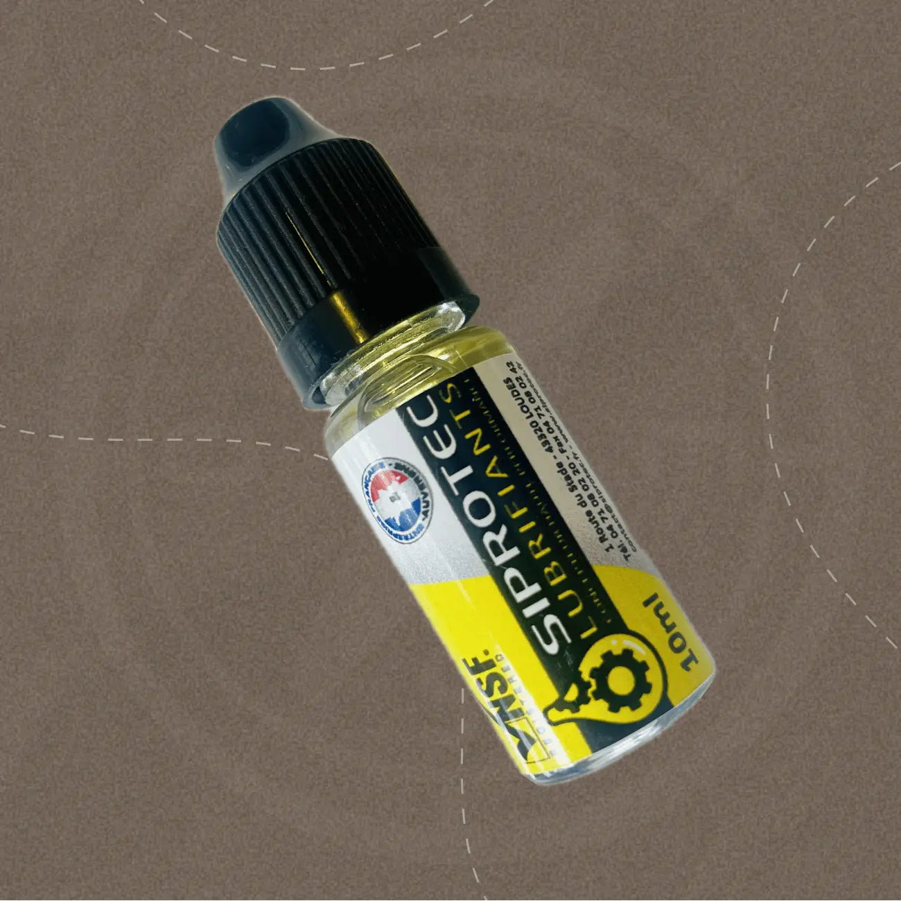 huile de lubrification et protection pour couteau - flacon vu de face