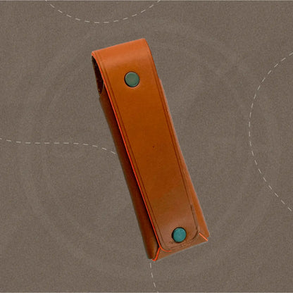 Etui cuir Esperluète Mini vu de dos