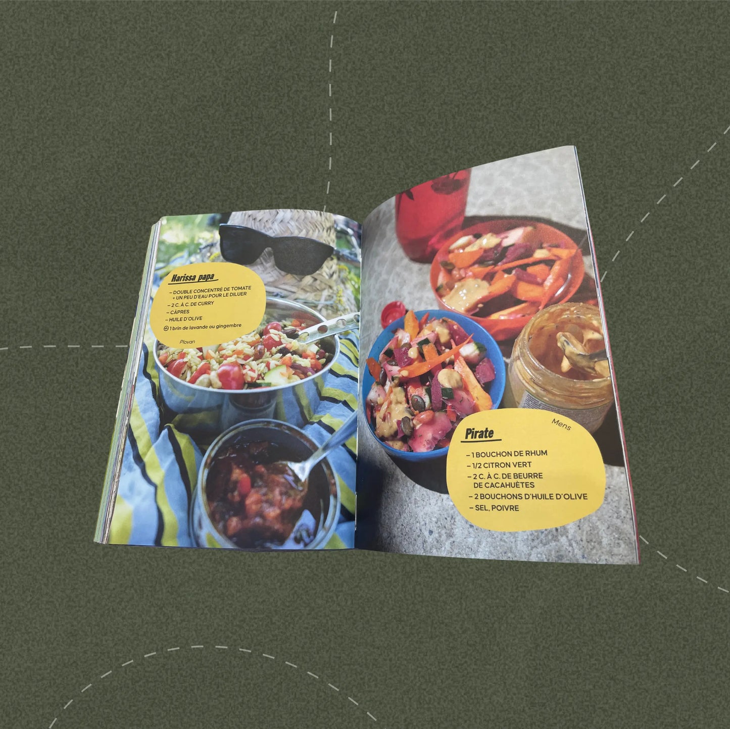 Photos du contenu du livre Bivouac et bonne tambouille