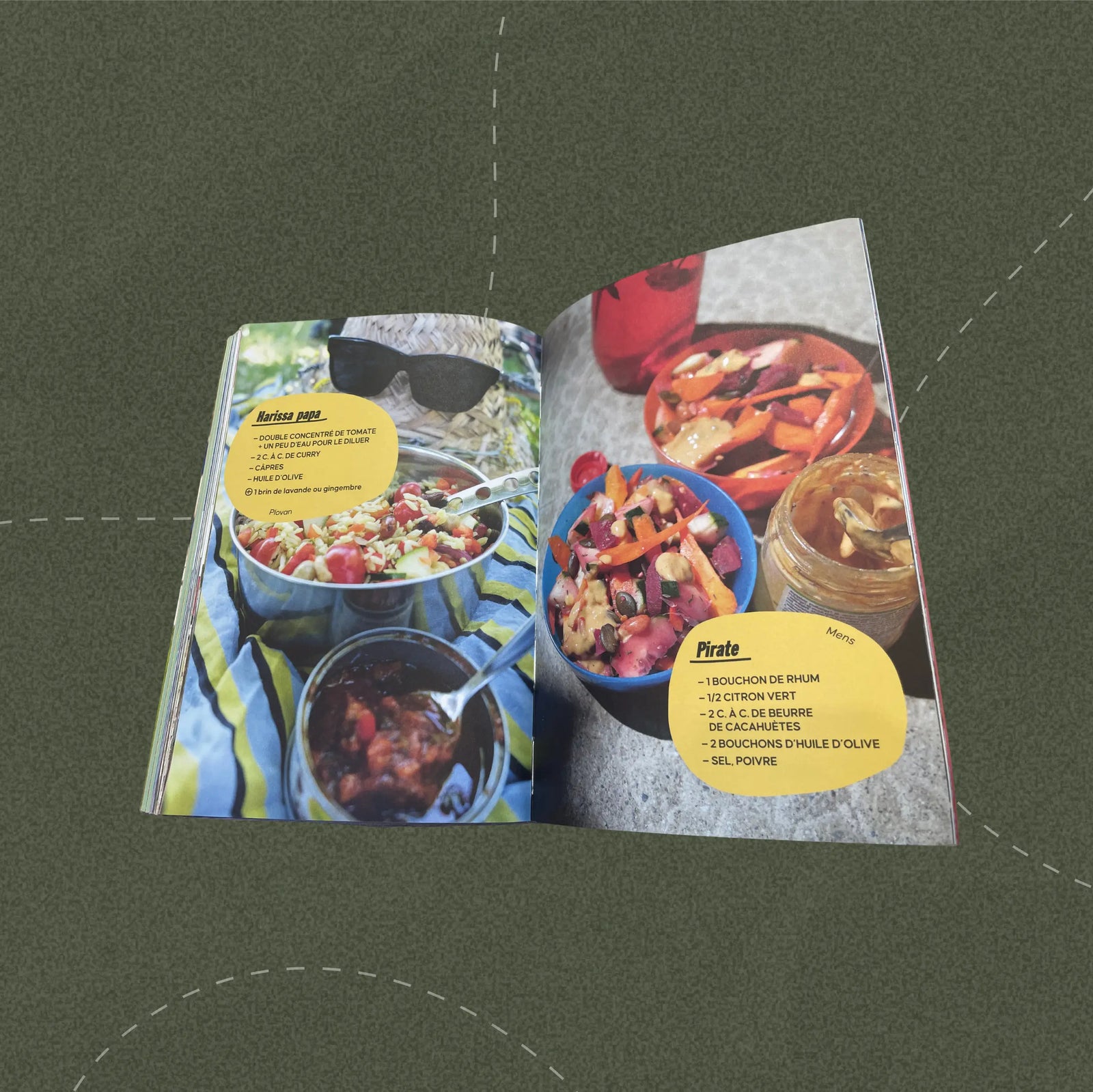 Photos du contenu du livre Bivouac et bonne tambouille