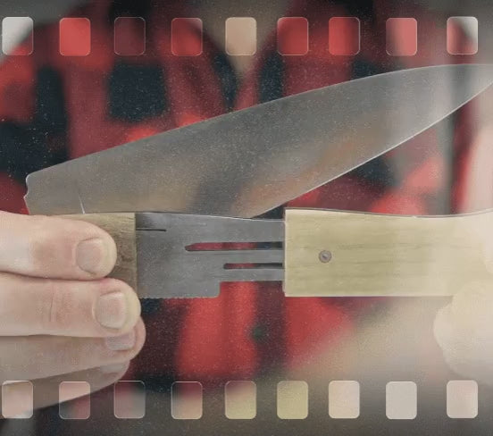Esperluète - Le véritable couteau de cuisine nomade
