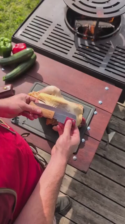 Braséro “Famille” Plancha - Grill