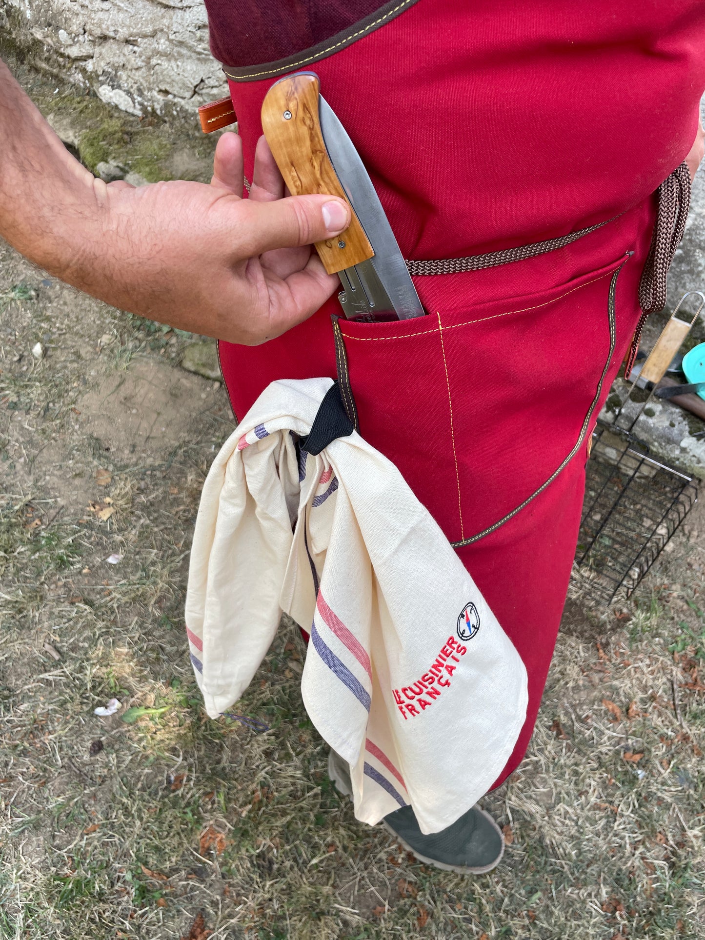 Tablier LCF - compagnon de feu et de fourneaux